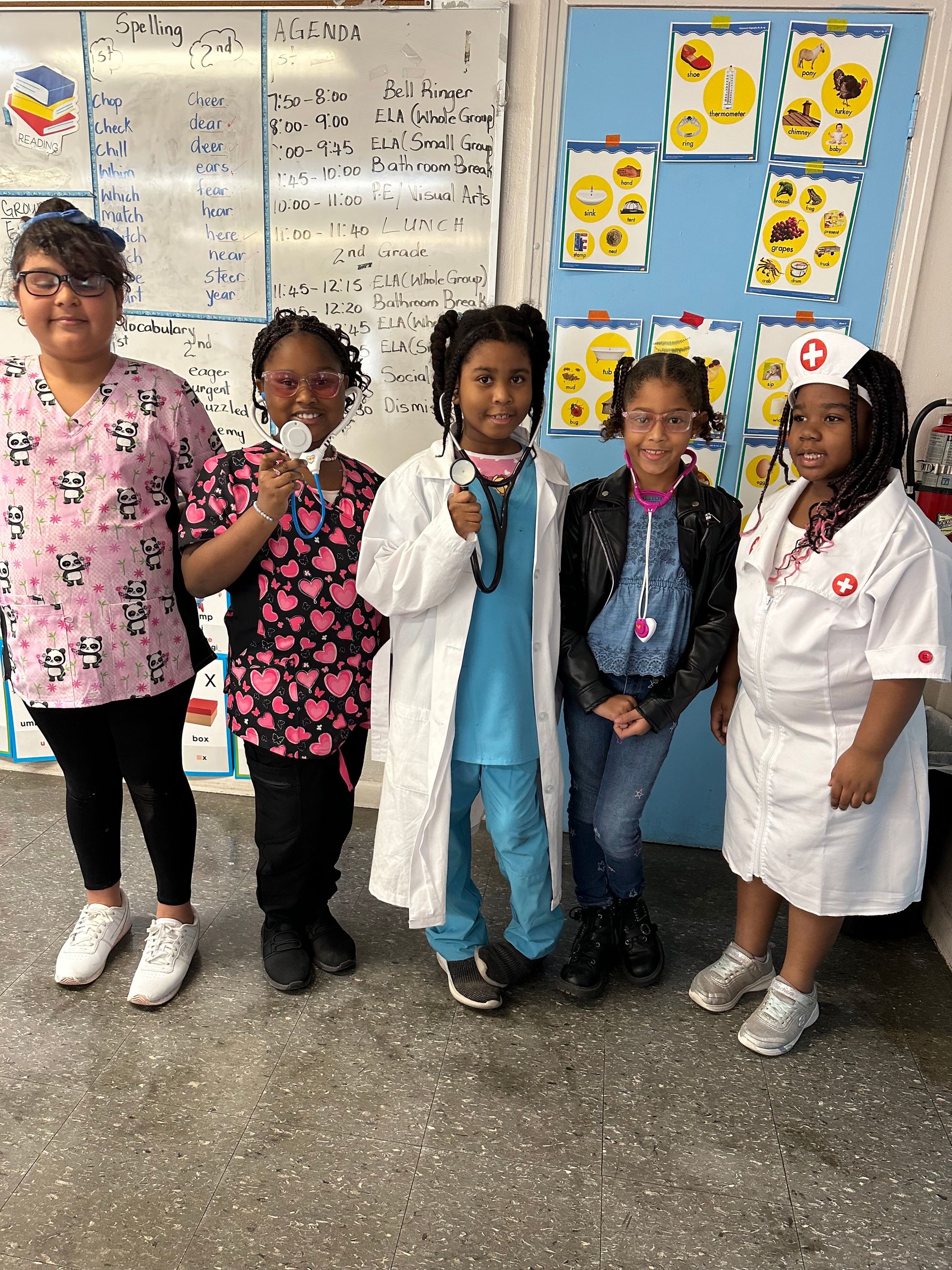Students celebrating Career Day!